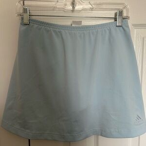 Adidas Sky Blue Athletic Skirt